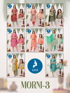Morni 3 By Kaya Chanderi Foil Printed Kurti With Bottom Dupatta Wholesale Market In Surat